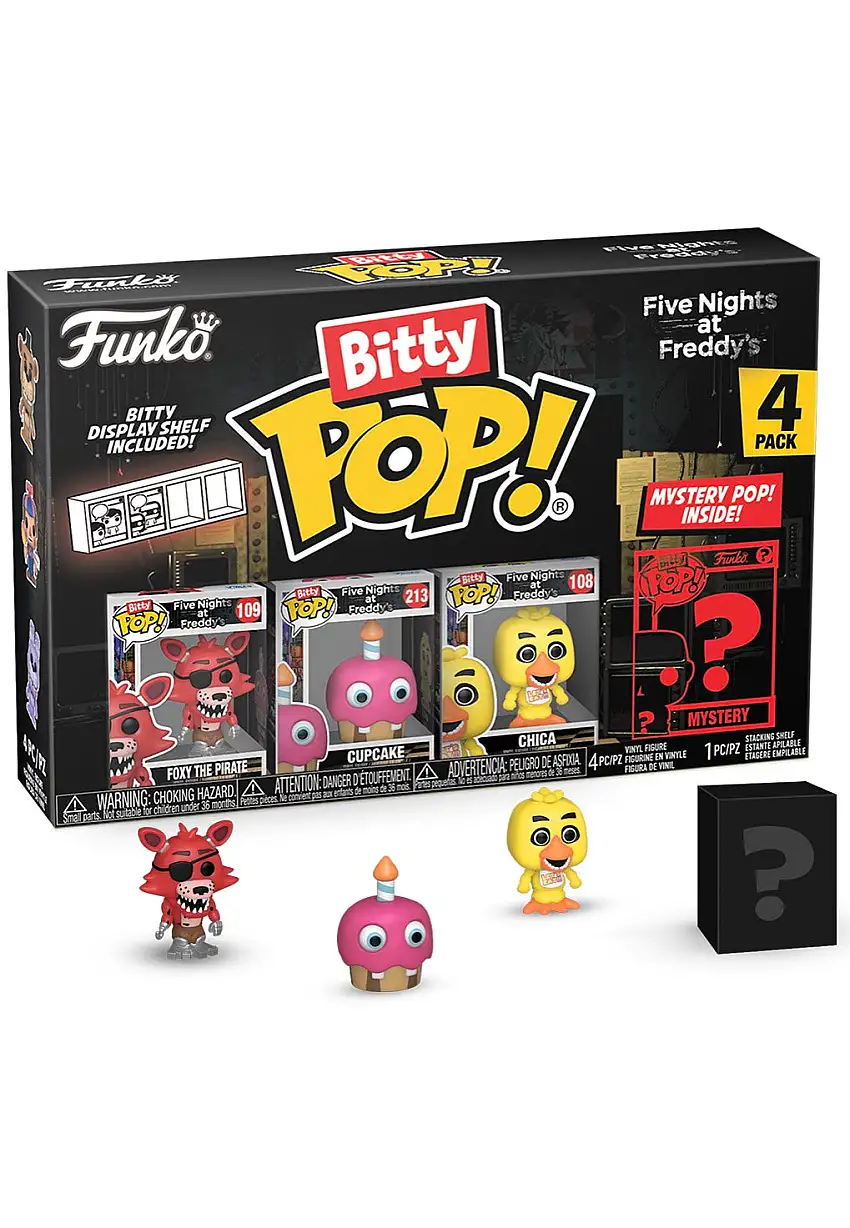 Five Nights At Freddy's - Foxy Bitty POP! 4PK - Funko Pop