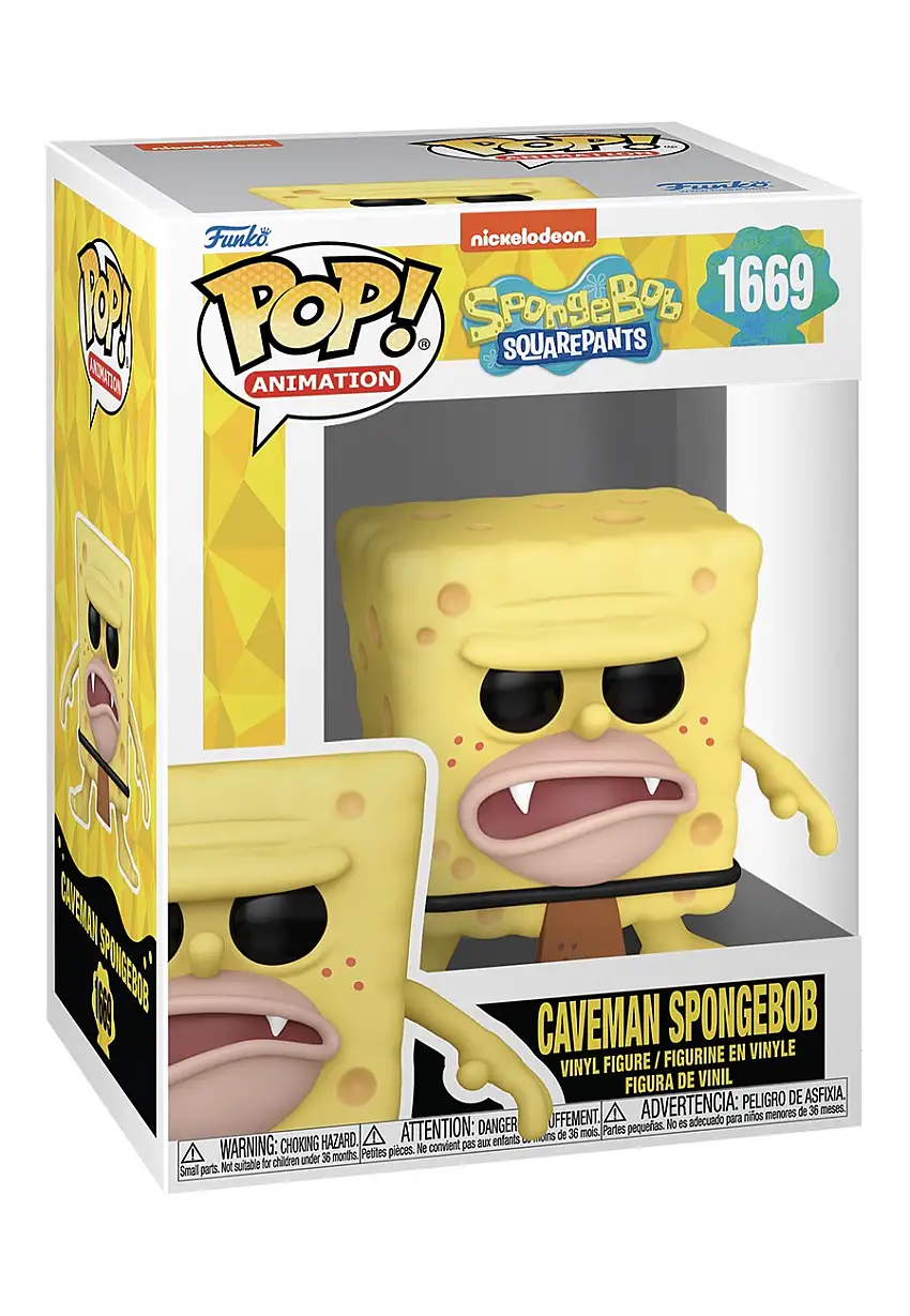SpongeBob SquarePants - Caveman Spongebob POP! Vinyl - Funko Pop