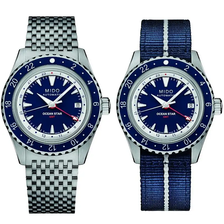 Orologio Uomo Mido OCEAN STAR GMT SPECIAL EDITION Argentato 60373892