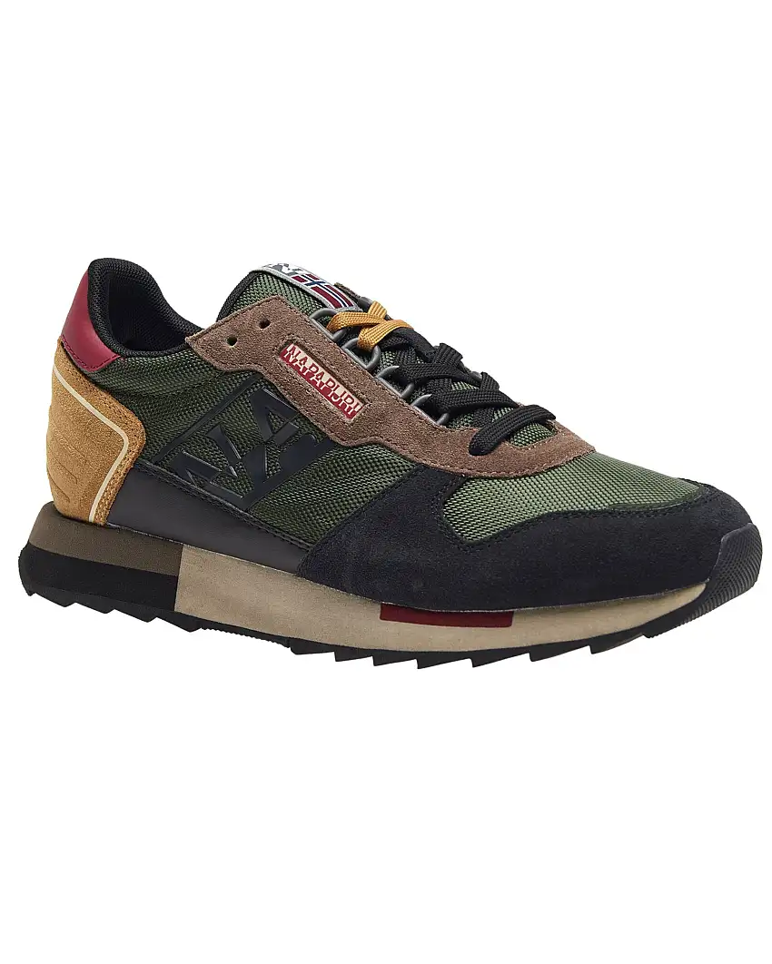 Napapijri Sneakers Basse Pelle/Tessuto Verde