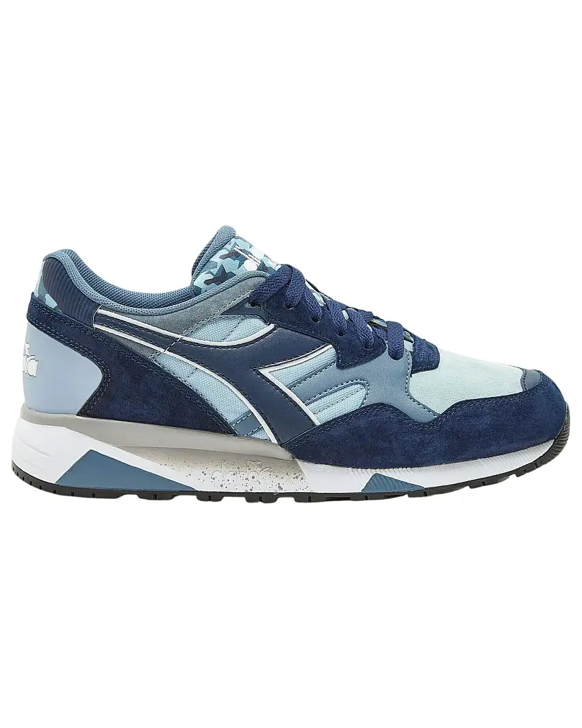Diadora Sneakers N9002 Pelle Nubuck Blu