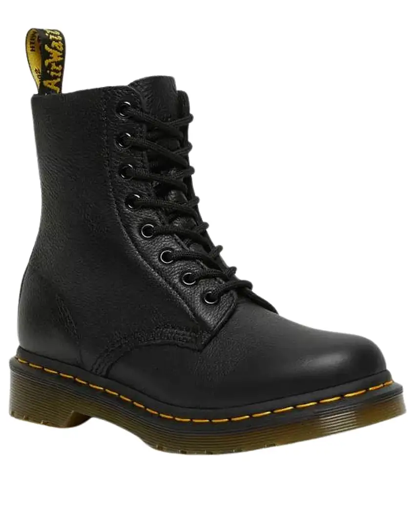 Dr. Martens Stivaletti Anfibi 1460 Pascal Black Virginia Nero Unisex
