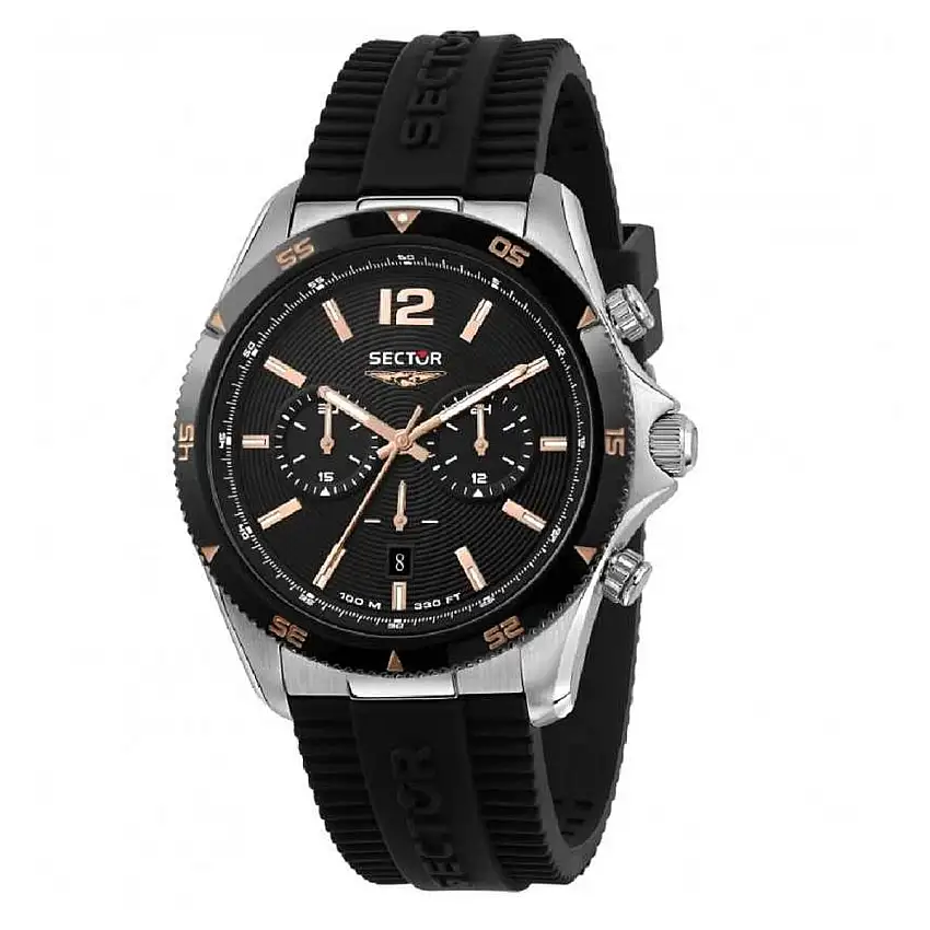 Orologio Uomo Sector 650 Nero (Ø 45 mm) 56612101