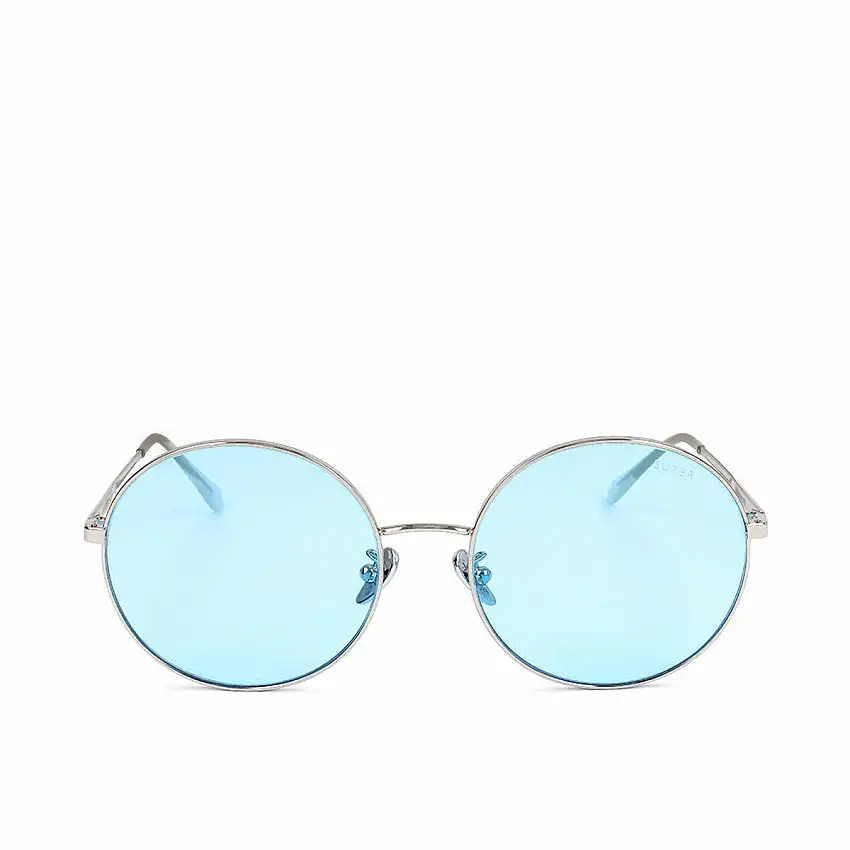 Occhiali da sole Unisex Retrosuperfuture Polly Baby Blue Bliss ø 58 mm Argentato 66713327