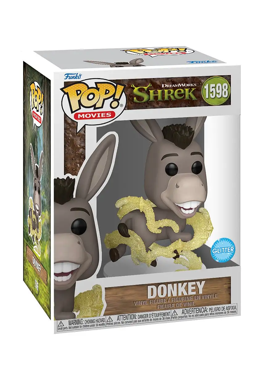 Shrek - Donkey (Glitter) POP! Vinyl - Funko Pop