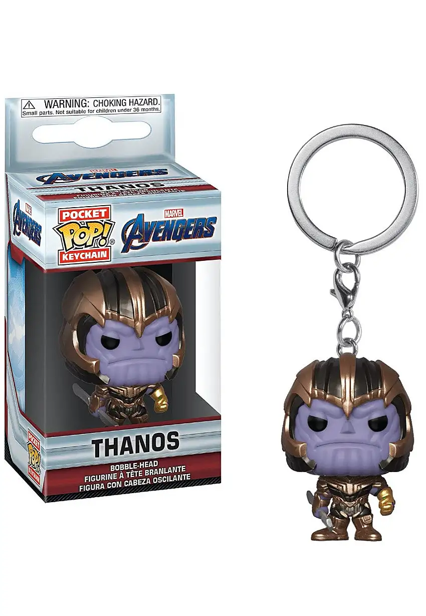 The Avengers - Thanos POP! - Portachiavi