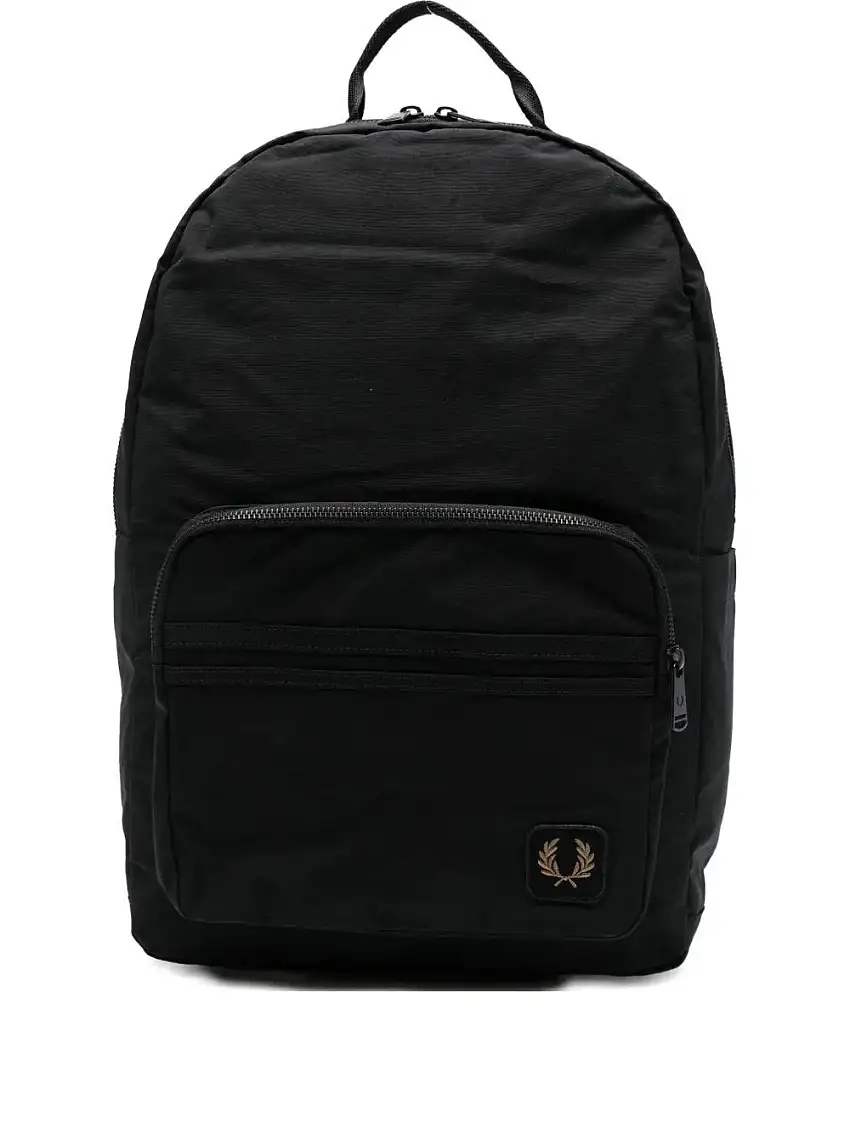 Zaino In Nylon Con Distintivo Fred Perry 98198539