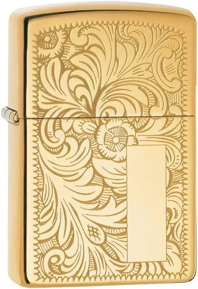 Zippo Venetian Brass Oro uomo donna veneziano 352b