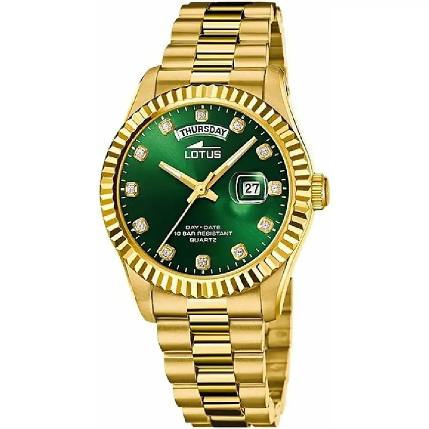 Orologio Uomo Lotus 18857/6 Verde 36237495