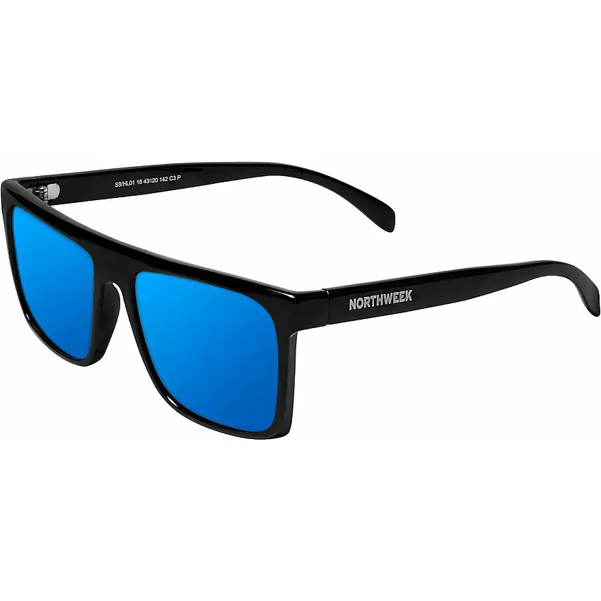 Occhiali da sole Unisex Northweek Hale Ø 50 mm Azzurro Nero 59360762