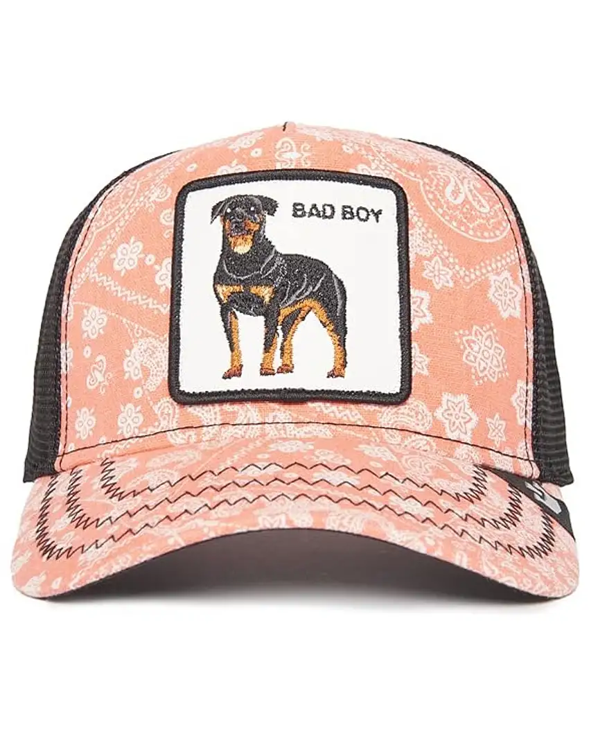 Goorin Bros. Trucker Cap Animal Farm 'bad Boy' Special Nero Unisex