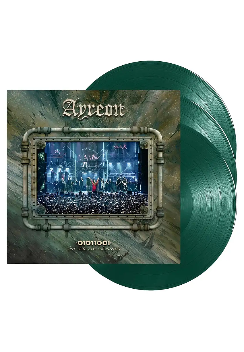 Ayeon - 01011001: Live Beneath The Waves Ltd. Green - Colored 3 Vinyl