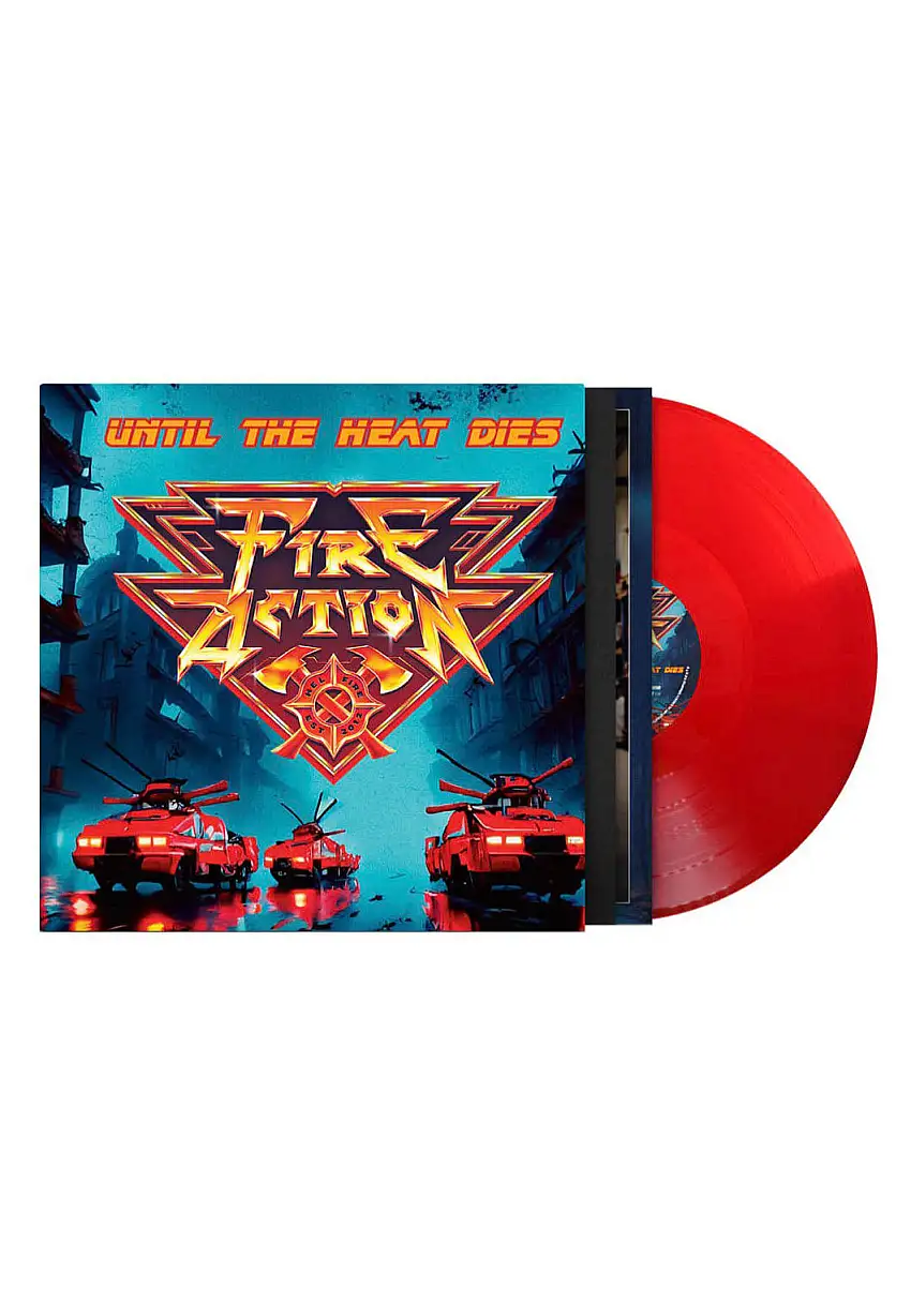 Fire Action - Until The Heat Dies Ltd. Red - Colored Vinyl
