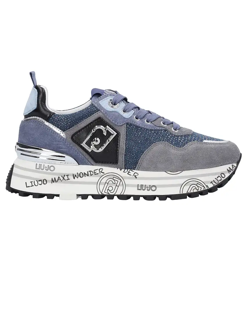 Liu Jo Sneakers Denim Blu