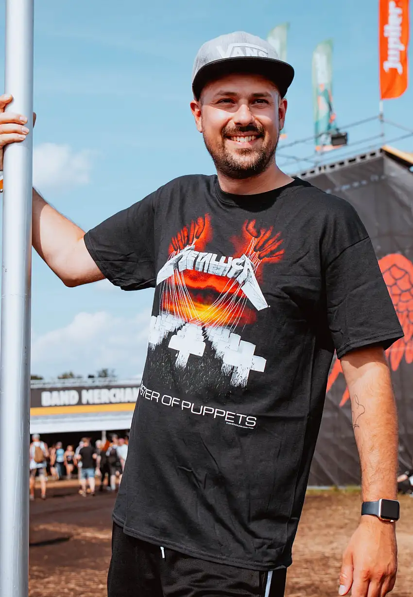 Metallica - Master Of Puppets European Tour '86 - T-Shirt