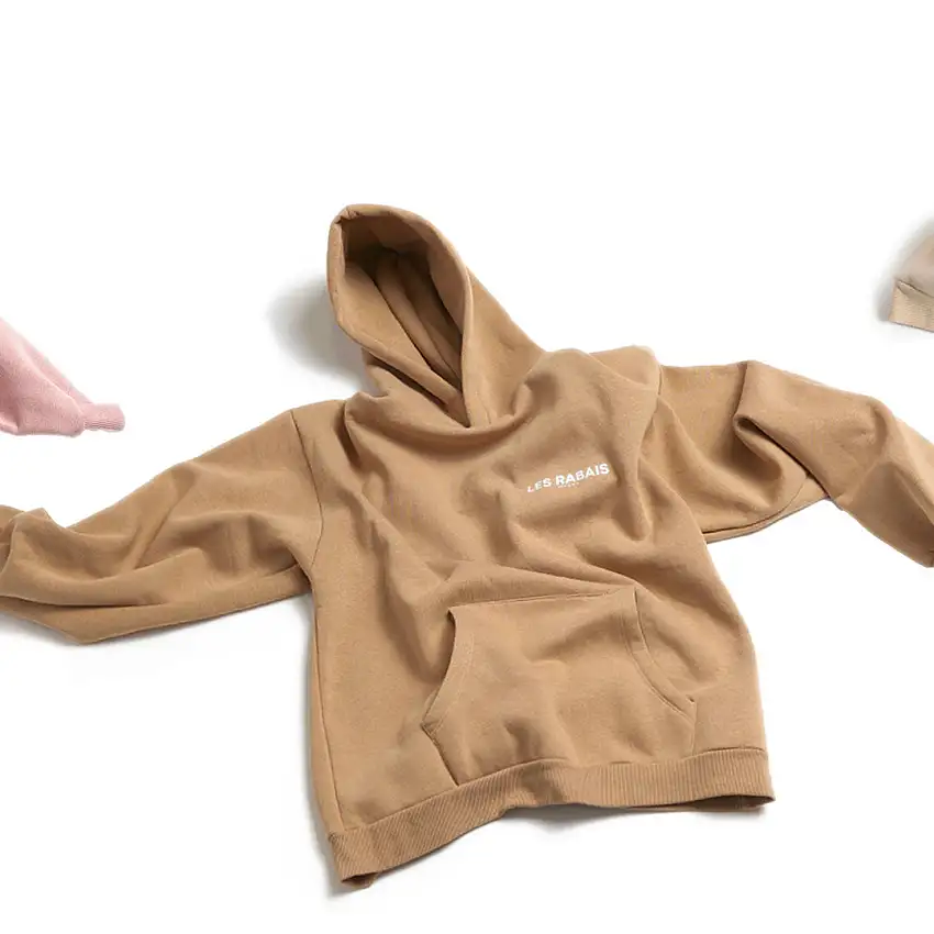 Les Rabais Milano Felpa con logo lato cuore biscotto