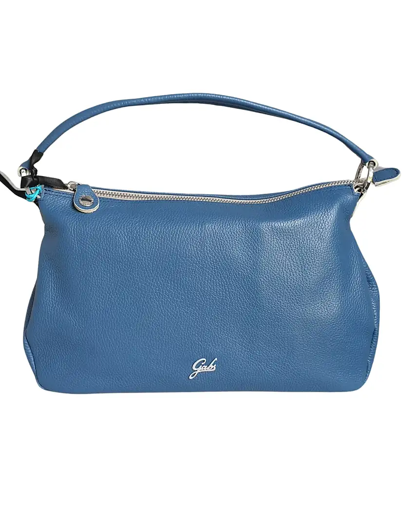 Gabs Borsa a Spalla Pelle Martellata Verde