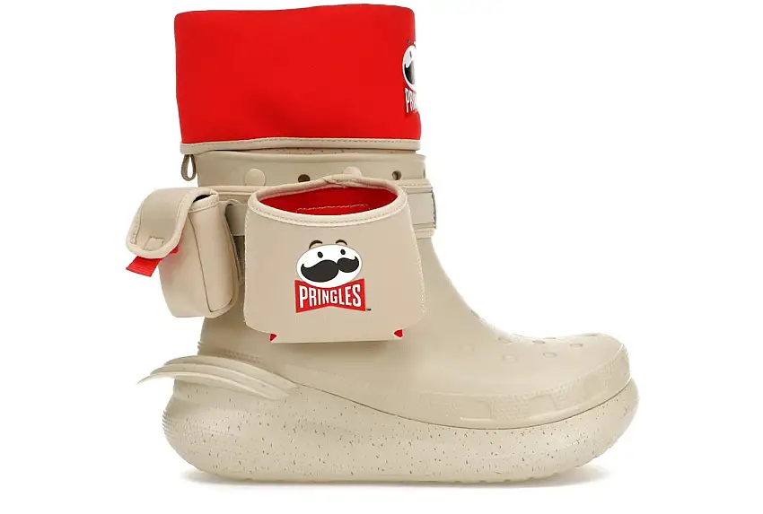 Crocs Classic Crush Boot Pringles Bone Multi