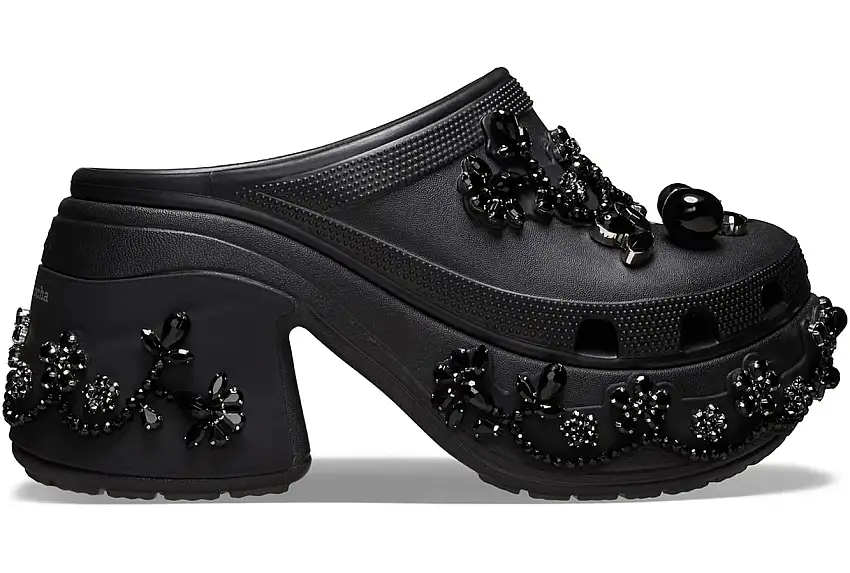 Crocs Siren Clog Simone Rocha Black