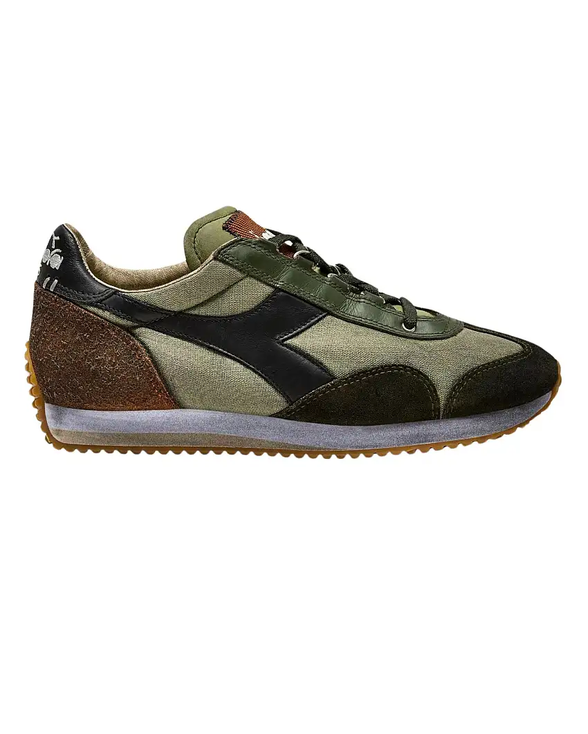 Diadora Heritage Sneaker Equipe Dirty Sw Evo Verde Uomo