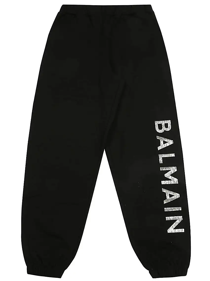 Balmain KidsPantaloni sportivi con stampa