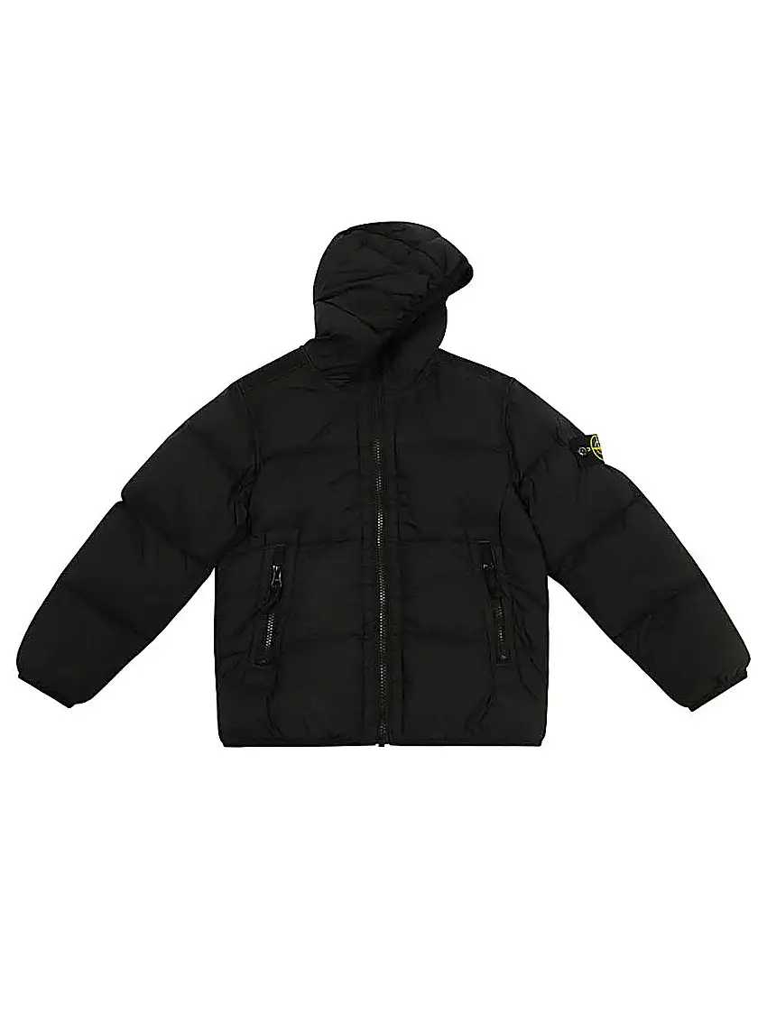 Stone Island JuniorPiumino con applicazione Compass
