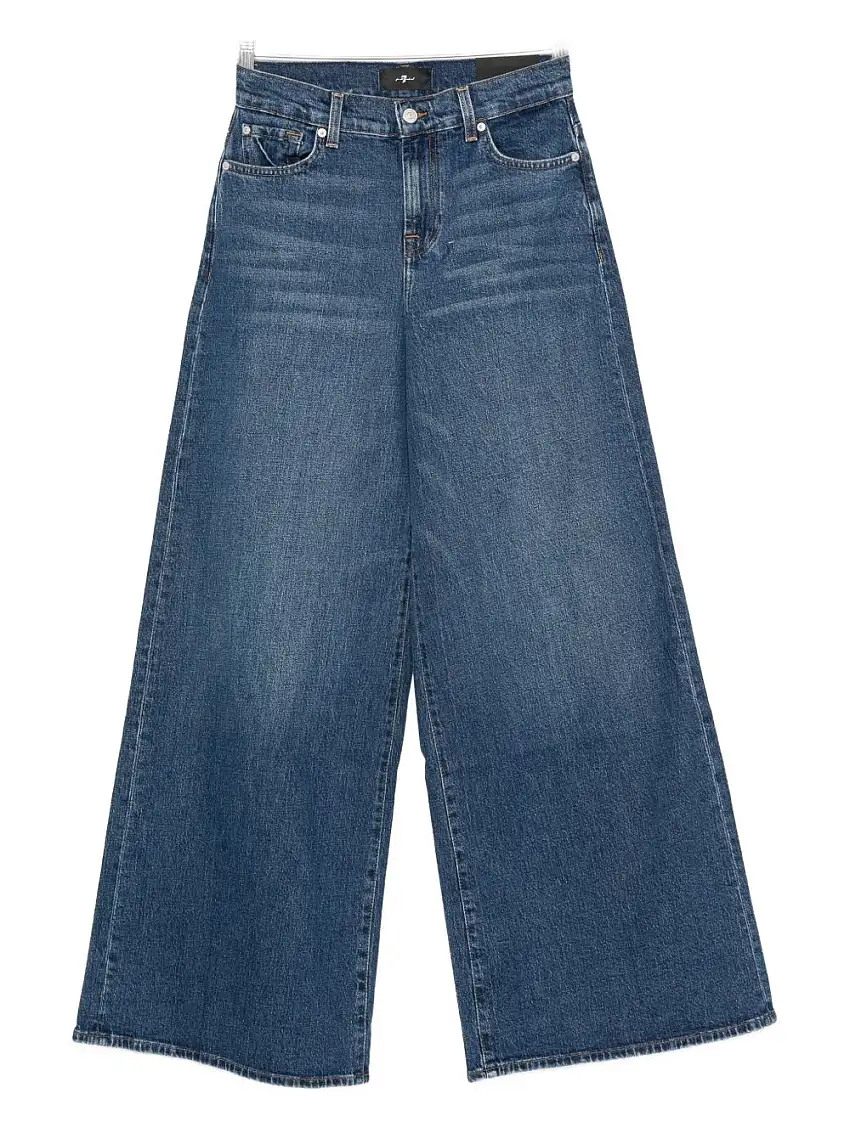 7 For All Man Kind Pantaloni blu a cinque tasche