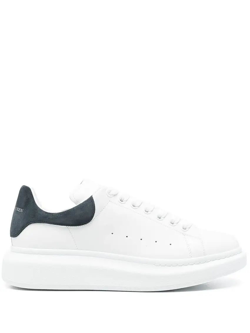 Alexander McQueenSneaker oversize Bianco/Blu Grigio