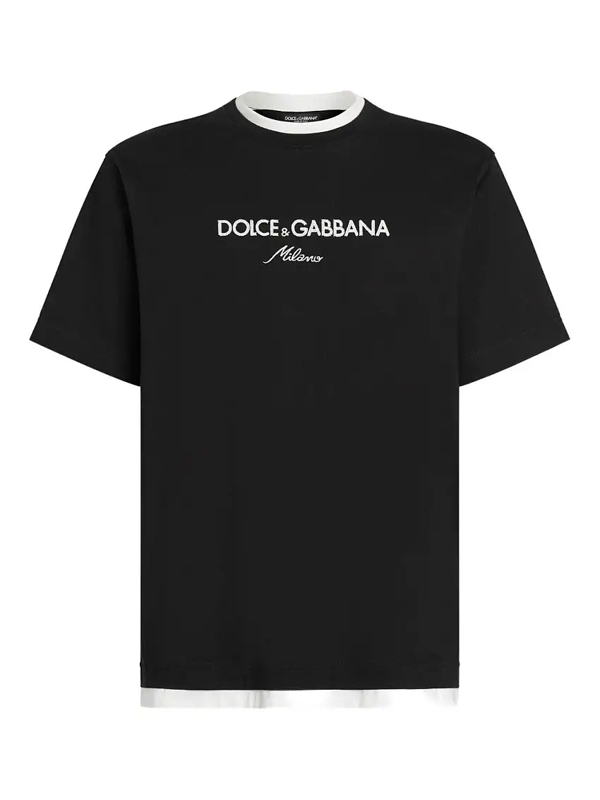 Dolce & Gabbanamaglietta nera