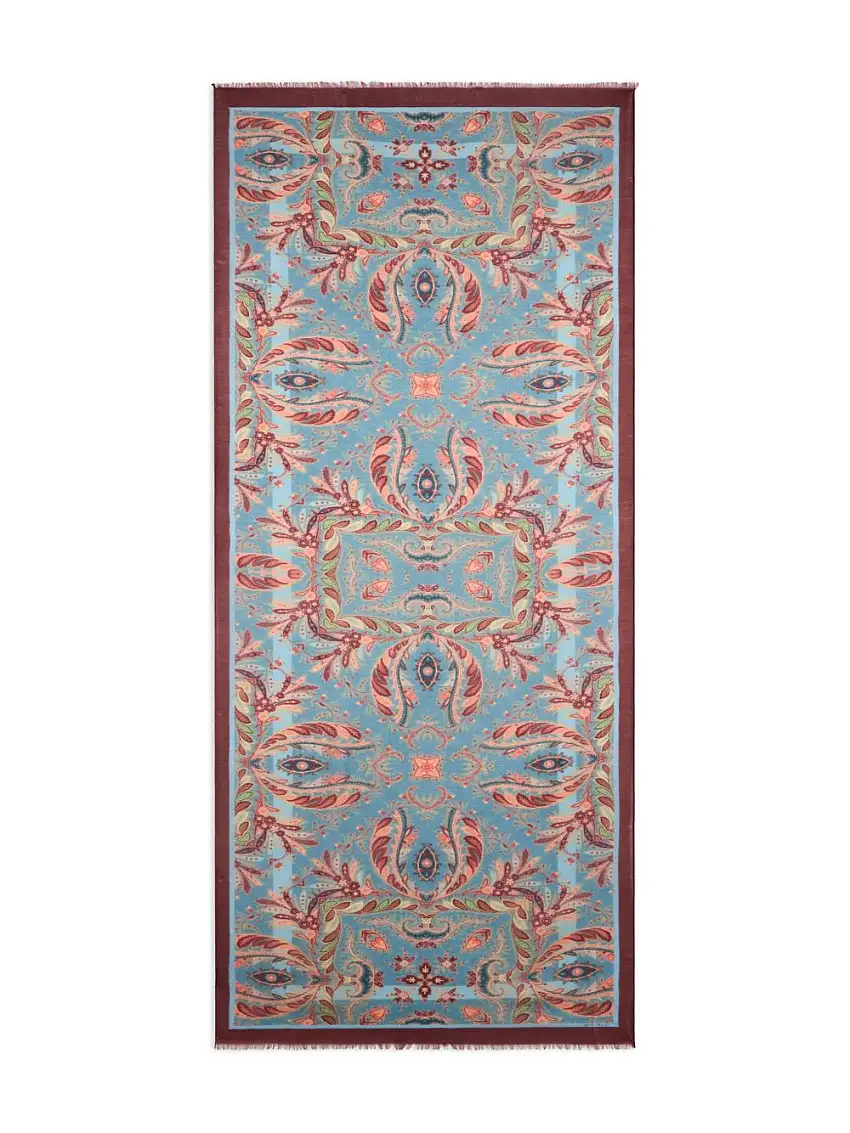 Etro Sciarpa in lana e cashmere