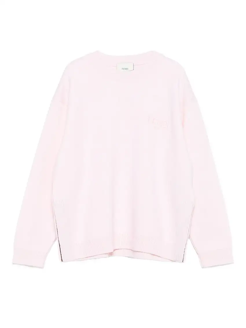 Fendi KidsMaglia di lana junior color rosa