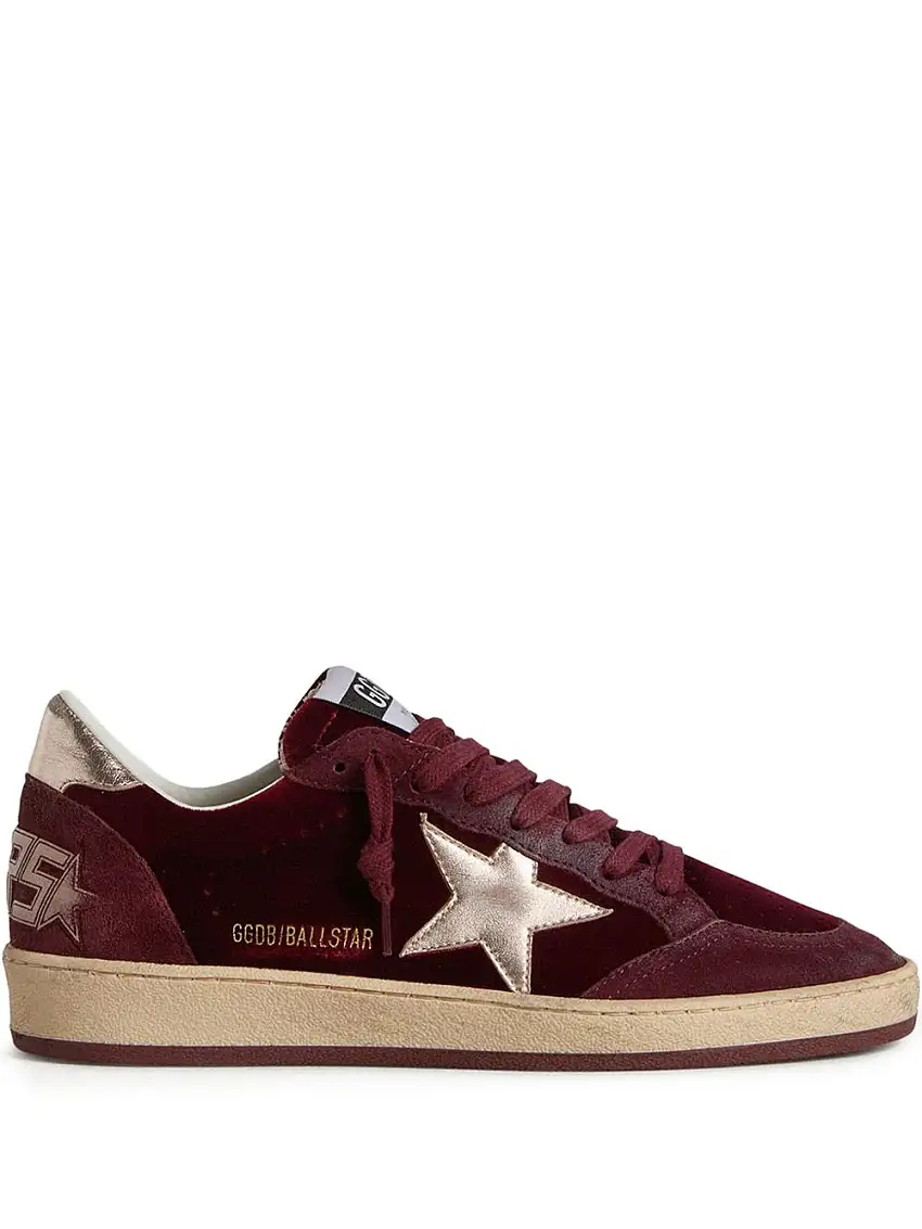 Golden GooseBallstar Sneakers bordeaux