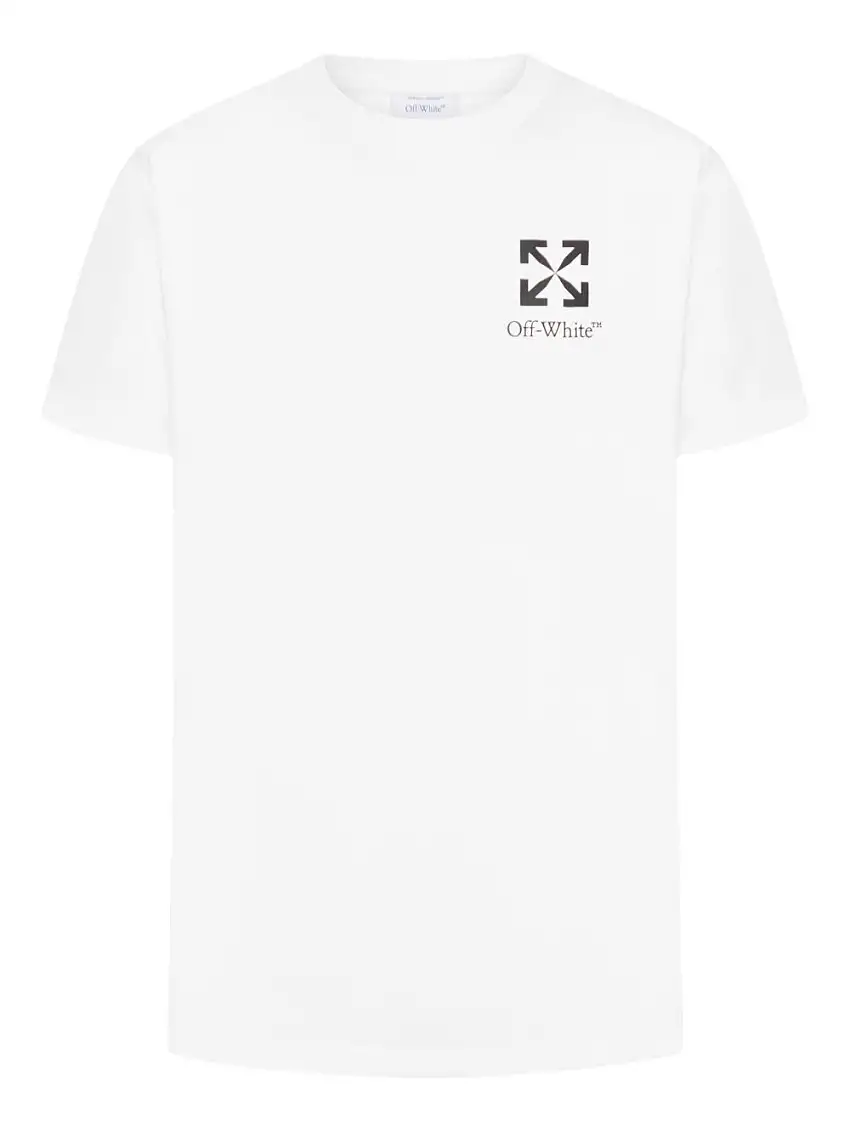 Off White T-shirt girocollo