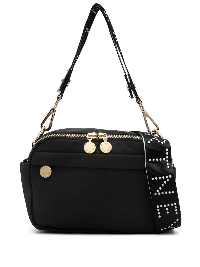 Stella McCartneyBorsa nera in poliestere riciclato