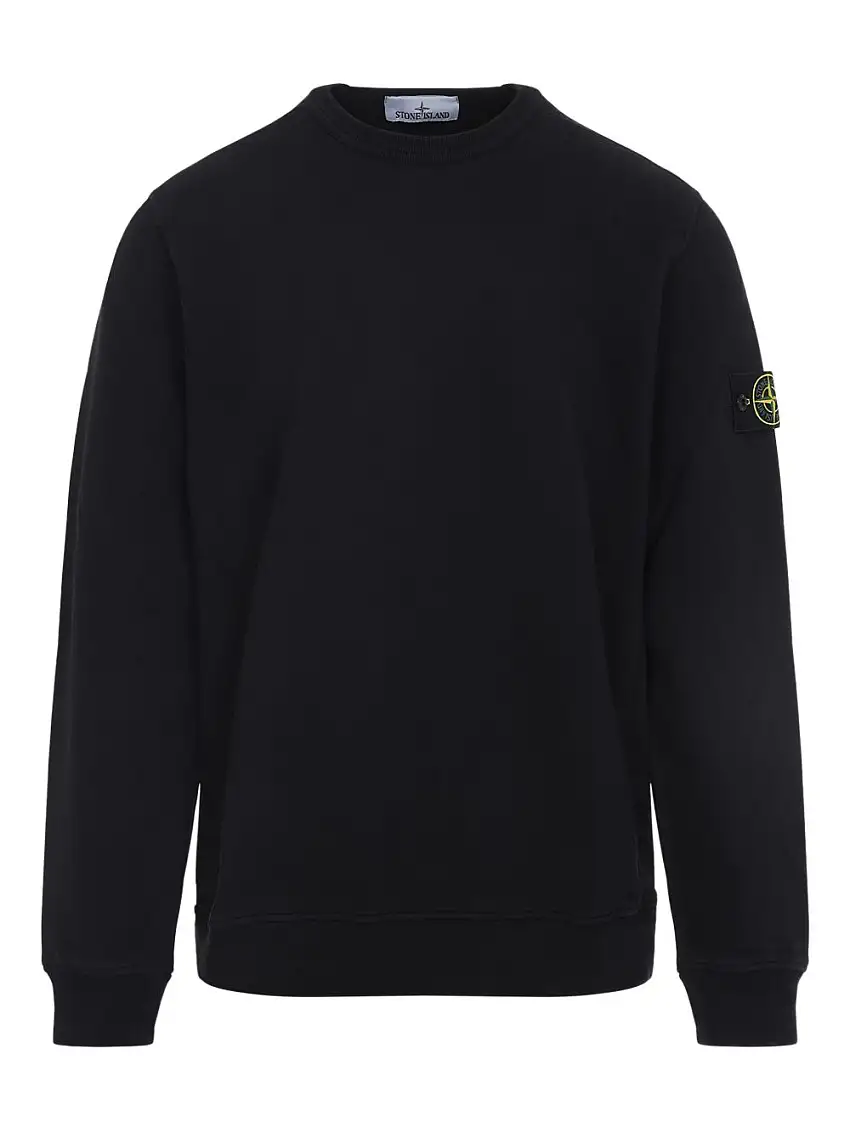 Stone IslandMaglia girocollo con patch logo