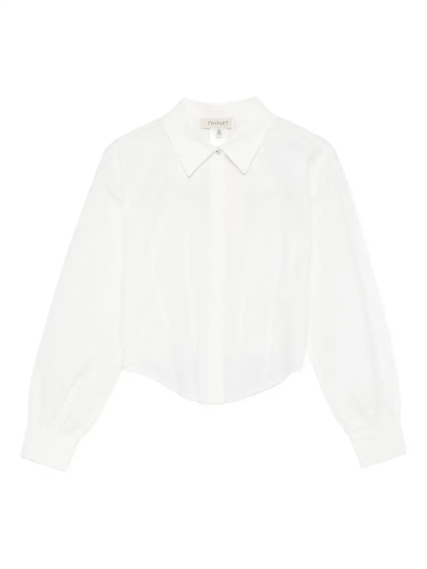 Camicia Bianca a Maniche Lunghe TWINSET KIDS
