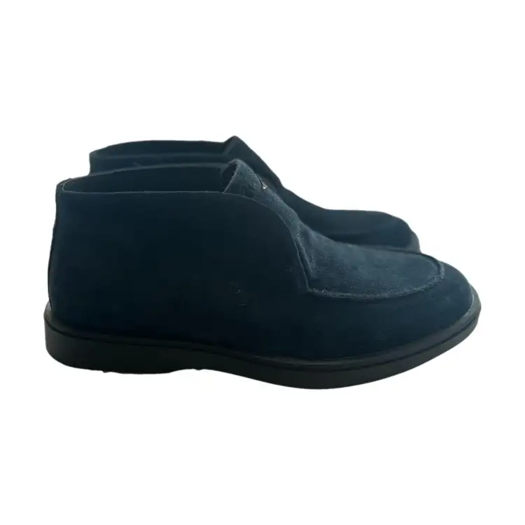 Alberto Guardiani AGM437202 MOCASSO 4372 LOW M SUEDE Scarpe Mid Uomo Dk.Blue