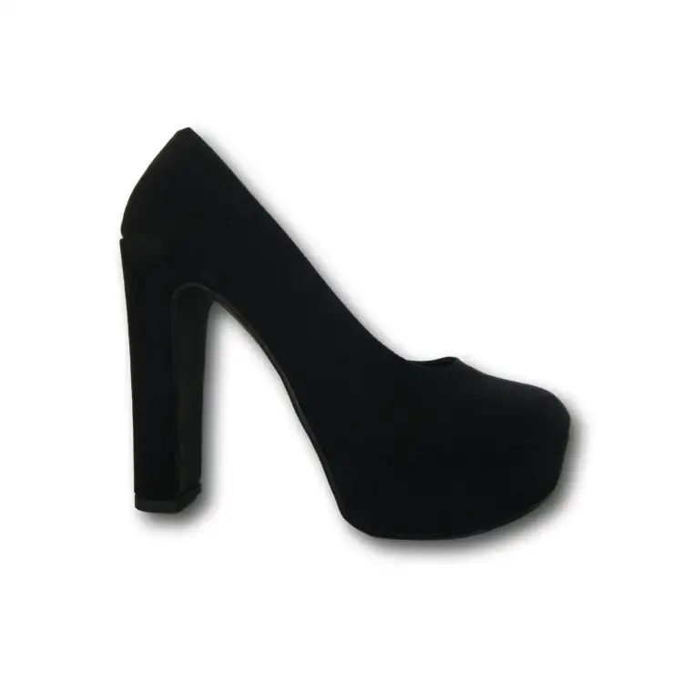 Anno Zero 200 Scarpe Donna Decollete in Camoscio Tacco Alto Nero