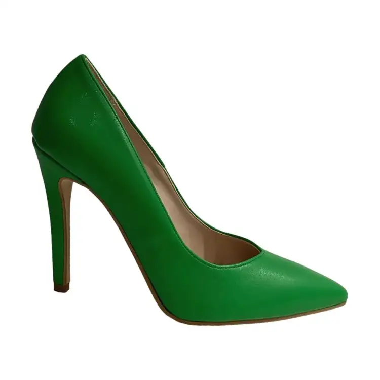 Anno Zero 736 Scarpe Donna Decollete Tacco Alto Verde
