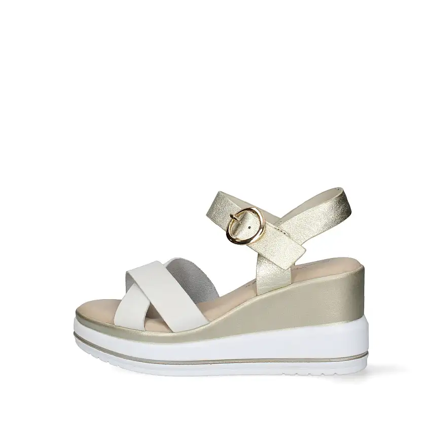 Sandalo con Zeppa Donna Luxury BABILA