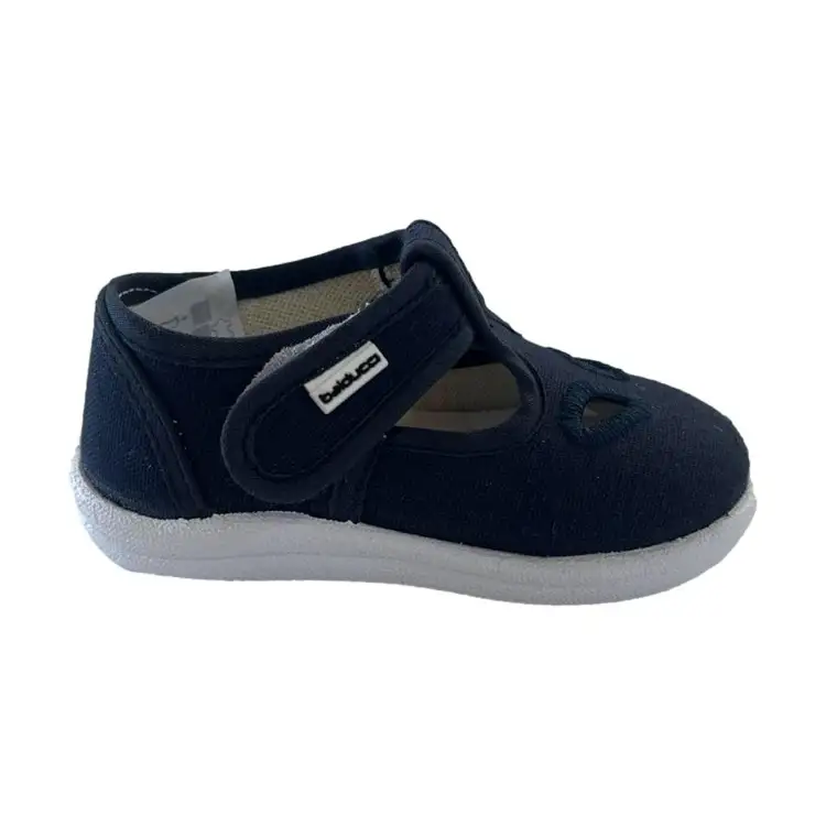 Balducci MSPO 4700 Scarpe in Tessuto per Bambino Occhi di Bue Blu