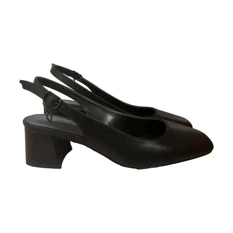 Braccialini Tua BA58 Sandali Donna Con Tacco Medio Black