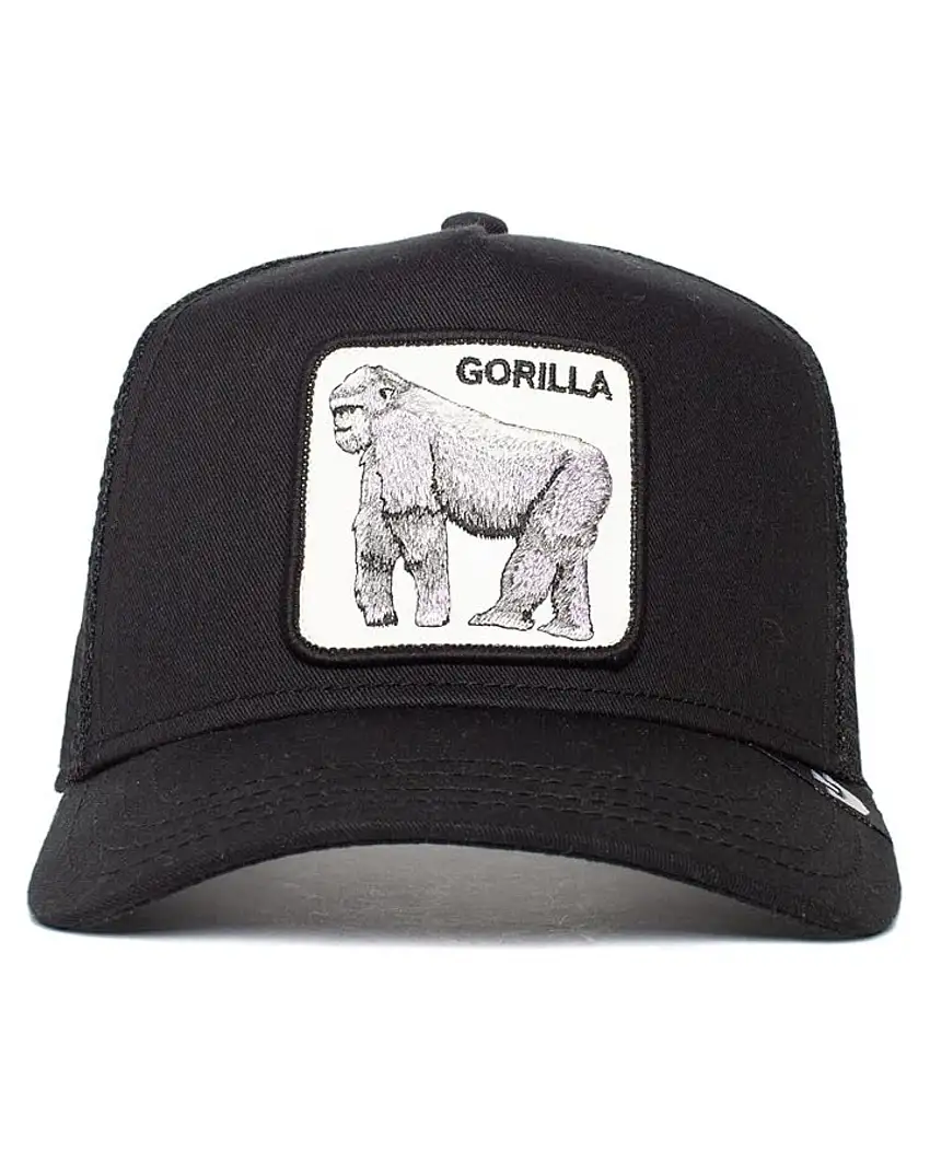 Goorin Bros. Trucker Cap Cappellino Animal Farm 'the Big Gorilla' Nero Unisex