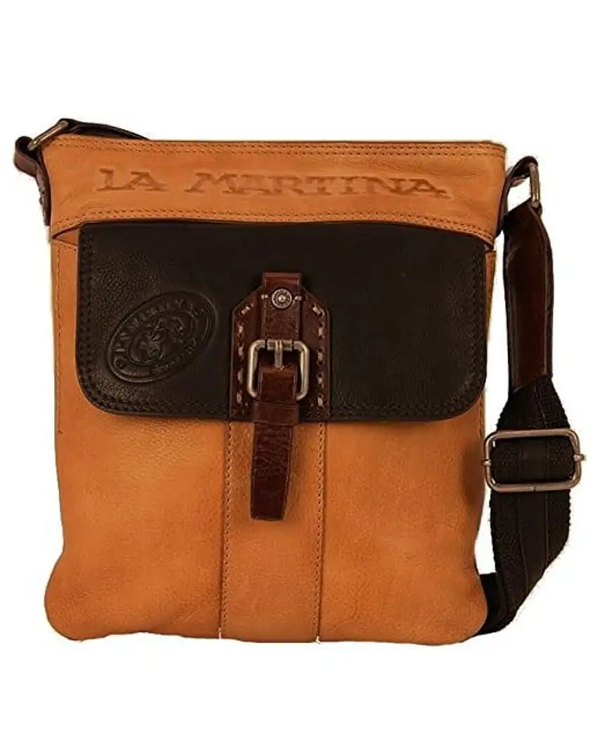 La Martina 24x28 Cm Cognac Multicolore Uomo