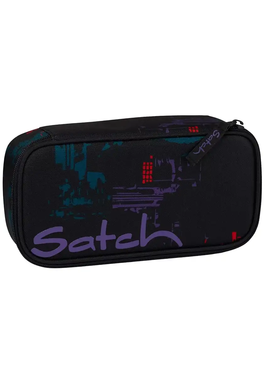 Satch 22x6x11 Cm, Riciclato Nero night vision Unisex