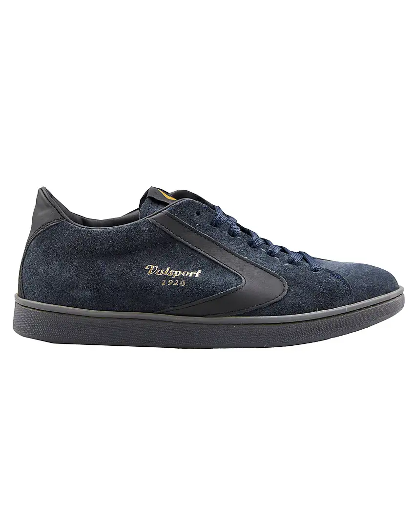 Valsport Sneaker Con Tomaia In Suede Scamosciato Blu Deep Uomo