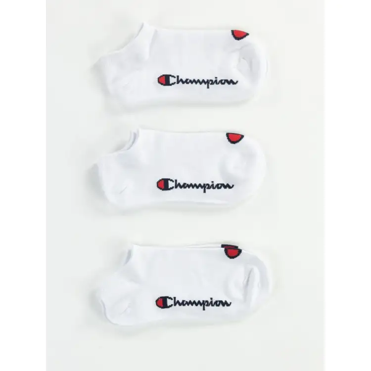 Champion Socks Calze Unisex 3Pk Bianco