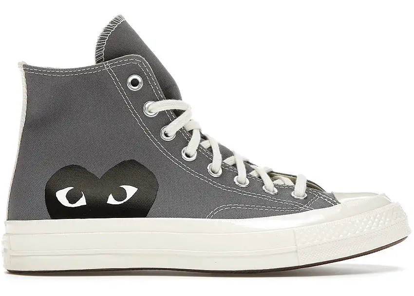 Converse Chuck Taylor All Star 70 Hi Comme des Garcons PLAY Grey