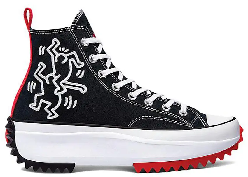 Converse Run Star Hike Hi Keith Haring Black