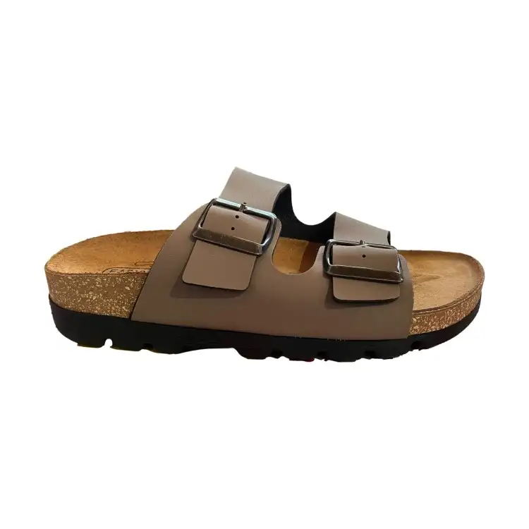 Easywalk 335P20630/S Ciabatta Donna Con Doppia Fascia Regolabile Tortora